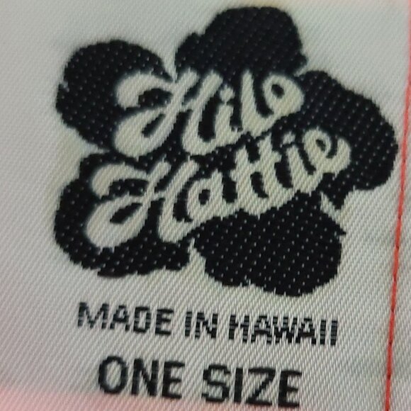 VTG HILO HATTIE ORCHID SARONG WRAP-HAWAIIAN SWIM COVER/ONE SIZE - Picture 2 of 5